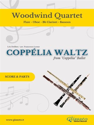 cover image of Woodwind Quartet "Coppélia Waltz" score & parts